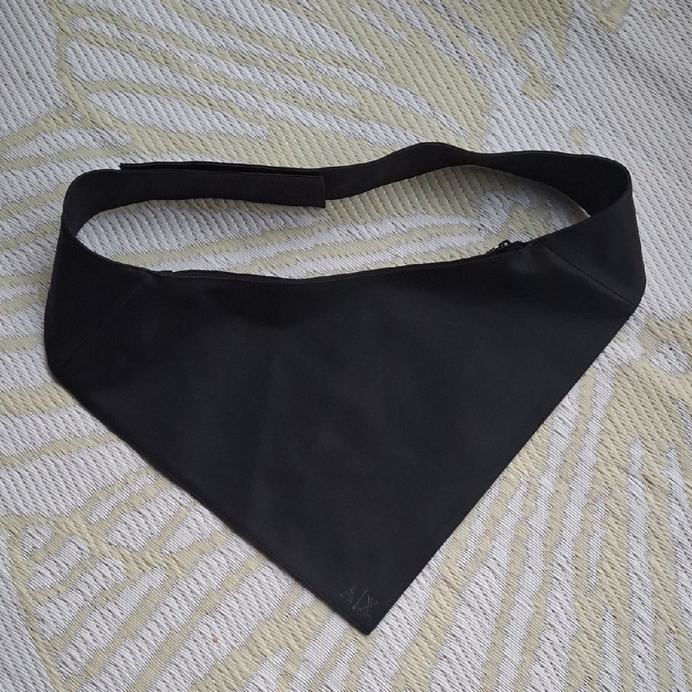 Armani Exchange Black Waist Bag